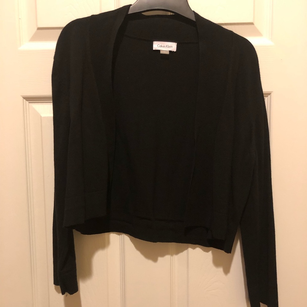 Calvin Klein cropped cardigan